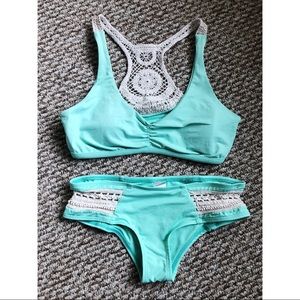 Anthropologie L Space 2 piece Swim set